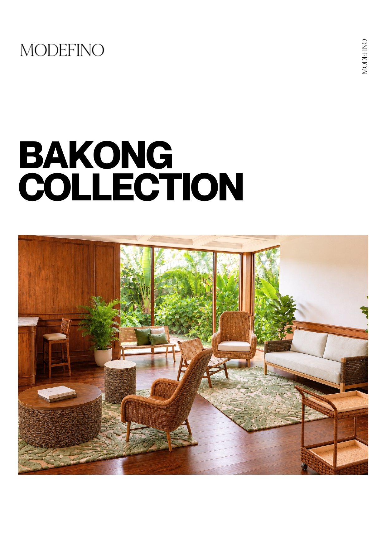 Rattan Lounge Chair