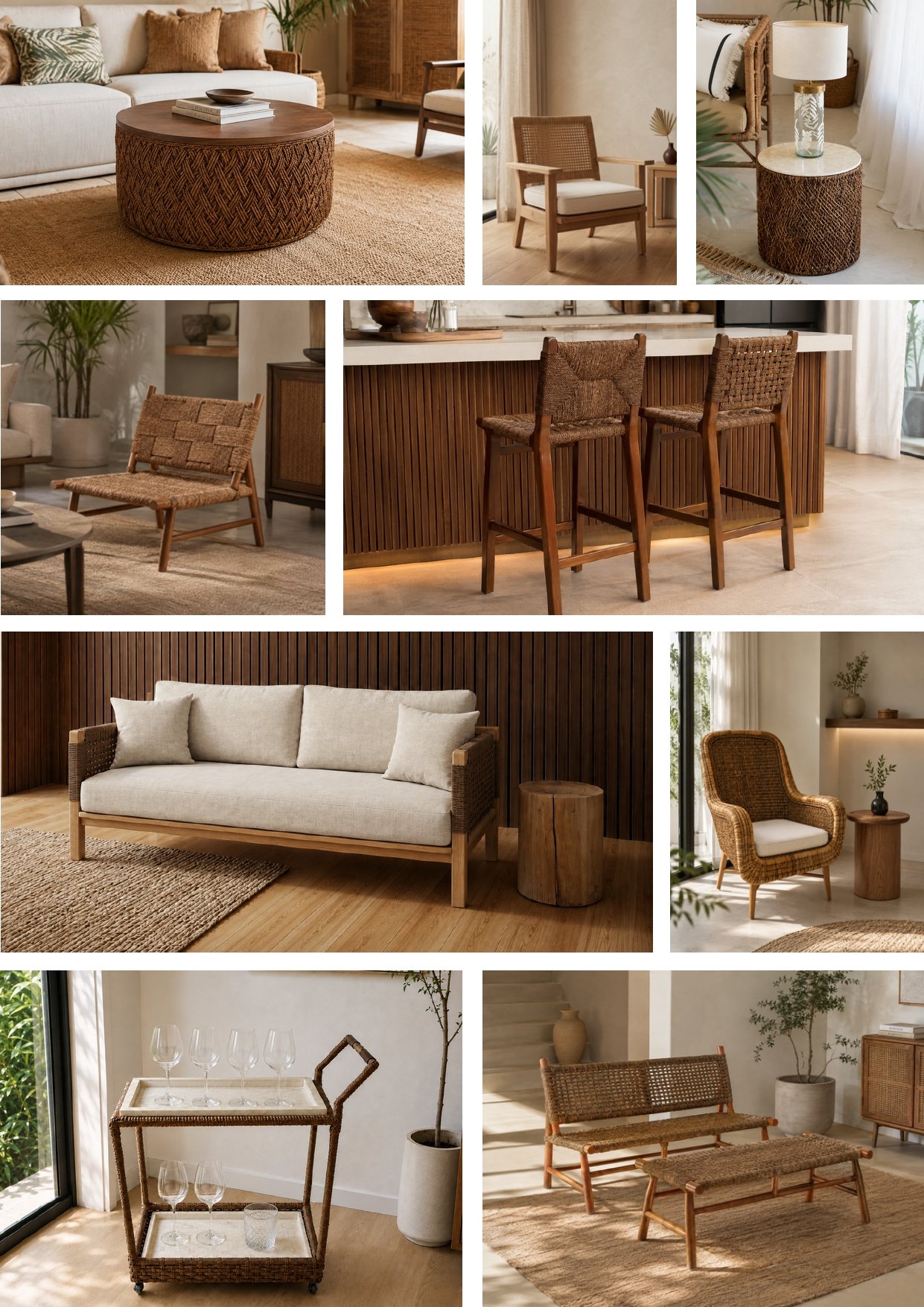 Teak Accent Stool